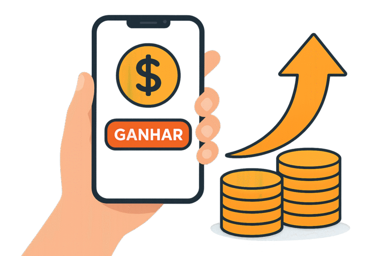 5 Maneiras de Ganhar Dinheiro Online Usando Apenas o Celular